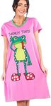 Lazy One Women's Nightgown, Funny V