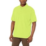 Propper Men's Short Sleeve Uniform Polo, HI-Viz Yellow, Medium