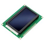 AZDelivery 12864 LCD Graphic Smart Display Controller Module 5V 128x64 Dots Matrix KS0108/KS0107 Blue Backlight Board compatible with Arduino Including E-Book!