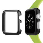 Josi Minea iWatch 4 [ 44mm ] Aluminum Protective Shell Bumper Cover Case - Shockproof & Anti-Scratch Shield Guard Compatible with Apple Watch Series 4 [ 44mm - Black ]