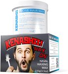 Nose Waxing Wax from Kenashii, 100g / 3.5 oz of Hypoallergenic Wax for Nasal Hair Removal, Specially Formulated to Never Get Brittle or Snap Off in Your Nose, Wipes and Applicators Sold Separately