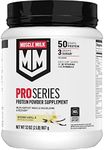 Muscle Milk Powder Pro Series, 50 Grams Protein, Intense Vanilla, 2 Pounds