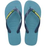 Havaianas Unisex Toddler Brasil Logo Ii Flip Flops, Nautical Blue, 5 UK