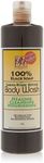 RA Cosmetics 100% African Liquid Black Soap Body Wash Lemongrass Scent 13 Fl Oz