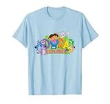 Dora the Explorer Classic Logo with Boots and Swiper T-Shirt