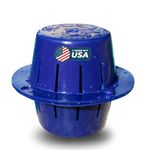 Sunken Treasure Sinking Pool Chlorine Dispenser | Sinks to The Bottom, Cleans Pool Water, Then Floats to The Top | Uses Less Chlorine | Less Chlorine Odor | The (Dark Blue)