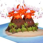 I LAVA YOU Pop Up Anniversary Card for Wife,Husband,Couple, Musical 3D Romantic Valentines Day Card with Lights for Boyfriend or Girlfriend, Funny Happy Birthday Wedding Gift Card for Her Him