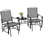 Yaheetech Outdoor Glider Chairs wit