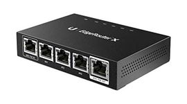 UBIQUITI ER-X Networks EdgeRouter X 5 Ports Gigabit LAN/WAN Router, Black