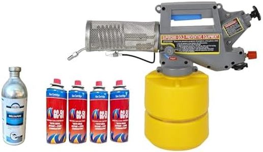SHoRI SUPER 3000 GOLD Mini Gas Fogger for Mosquito Control Heavy-Duty Outdoor Fogging Machine Portable Thermal Fogger (SUPER FOG – 1, GAS CAN – 4, DELTAFOG 500ML – 1)