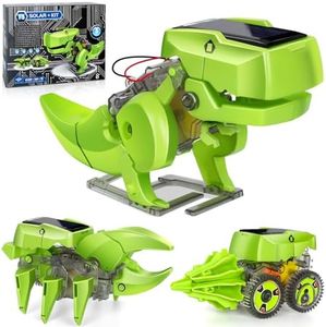 Jornarshar STEM Projects Toys for Kids, Solar Robot Kits for Ages 8-12 Gift, Science Educational Experiment Kits for 8 9 10 11 12 Year Old Boys Girls, DIY Building Dinosaur Toy, No Batteries Required