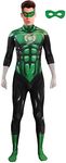 EASUIT Halloween Men's Green Lantern Costume Cosplay Bodysuit Jumpsuit Zentai 3D Style For Boys For Adults, Adult-S(Height:59''-63'') (EA-GLV1-06)