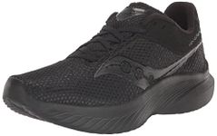 Saucony Women's Kinvara 14 Running Shoe, Triple Black, 8M US