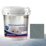 Shakven Concrete Paint - High-Gloss Self-Leveling - Self Leveling Epoxy Floor Paint - for House Home Dorm Apartment Indoor Shower Room Garage Concrete Building