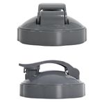 Accessories for Compatible with Nutribullet, Flip Top to-Go Lid for Compatible with Nutribullet 600W/900W Blender Replacement Part (Pack of 2)