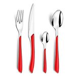 Amefa ECLAT - 24 pc Household Set Red