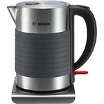 Bosch TWK7S05 kettle wireless 1,7l - stainless steel grey