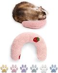 homelifthub 3 Pakcs Cat Pillows for Indoor Cat and Small Dog, Calming Dog Pillows, Half Donut Dog Cutated Calming Pillow, Cozy Cat Bed Pillow Cute Rabbit Pillows