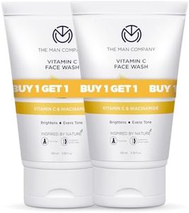 The Man Company Vitamin C Face Wash (Buy 1 Get 1 FREE) with Turmeric and Moringa | Paraben Free - 100ml