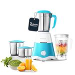 Cadlec Jarsphere 4 Jar 750 Watt Mixer Grinder | High-Power Juicer, Blender & Mixer | Durable ABS Body | Multi-Function for Juicing & Blending | 2-Year Warranty