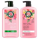 Herbal Essences Rose Hips and Passionfruit Smooth and Shine Shampoo and Conditioner Set, 865 mL Each