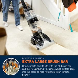 Vax Platinum Power Max Carpet Cleaner – Upright, Handheld Spot & Wash Tools, Black