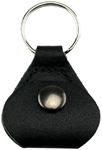 Perris Leathers PICKKEY-BLK Guitar Pick Keychain, Black