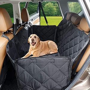Royal Pets Cart Dog car seat Cover for All Pets|Scratchproof|Waterproof|Machine & Hand Washable- (Black) 49"x59", TPU, Cotton