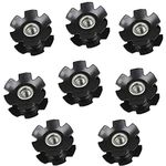 ONGHSD 8Pcs/Set Universal Headset Star Nut Setting Tool Bicycle Fork Star Nut for Mountain Bicycle Road Bike Headset Star Nut for Fork 1-1/8 inch (28.6mm)