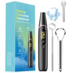 Tooth Cleaner Ultrasonic with 5 Working Modes,Teeth Cleaning Kits No Need Water Flosser with for Removal of Food Residue and Tartar