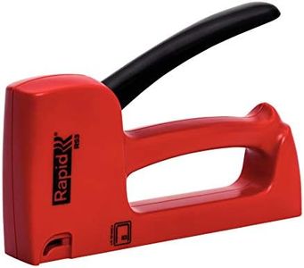 Rapid Light Duty Manual Staple Gun R53 for No. 53 staples, Upholstery Tacker with Ergonomic Handle and All-Steel Interior Wear Parts, Made in Sweden (20443850)