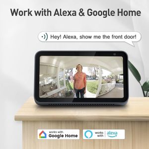 XTU Wireless 2K Video Doorbell – HD Security Camera with Two-Way Audio