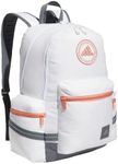 adidas City Icon Backpack, White/Onix Grey/Wonder Clay, One Size