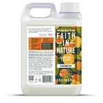 Faith In Nature Natural Grapefruit & Orange Shampoo, Purifying For Oily Hair & Scalp, Vegan & Cruelty Free, No SLS, Silicones or Parabens, 2.5L Refill