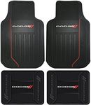 U.A.A. INC. Dodge Ram Elite Series Front & Rear Car Truck SUV Seat Rubber Floor Mats