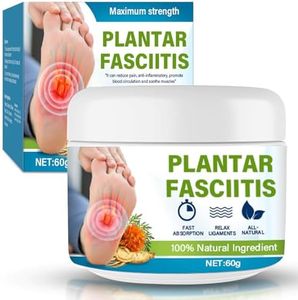 Plantar Fasciitis Cream, Natural Plantar Fasciitis Relief Cream, Heel Relief Cream for Plantar Fasciitis & Heel Spurs, Maximum Strength Soothe & Relieve