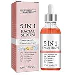 30% Vitamin C Serum for Face - Skincare with 10% Hyaluronic Acid &Vitamin E and 5% Niacinamide & Collagen - Dark Spot Remover for Face - Anti Aging Facial Brightening Serum - Improve Dull Tired Skin