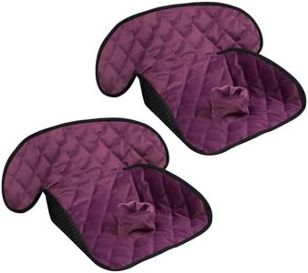 MOOB Waterproof Car Seat Protector - 2 Pack Premium Carseat Liner for Babies & Toddlers, Machine Washable & Quick-Dry, Anti-Slip Backing, Potty Training Pad for Infant Car Seat & Stroller (Purple)