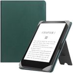 HGWALP Universal Case for 6" eReaders, Folio Leather Stand Cover with Handstrap Compatible with All 6 inch Paperwhite/Paperwhite/Kobo/Tolino/Pocketook/E-Book Reader-Mint