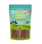 Woofy chews Slim Bully Sticks for Dogs 6-inch (Pack of 20) Single Ingredient Beef Pizzle with Low Natural Scent (Small Dogs)