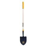 True Temper 2585600 Round Point Forged Shovel with Hardwood Handle and Comfort Step, 57-Inch