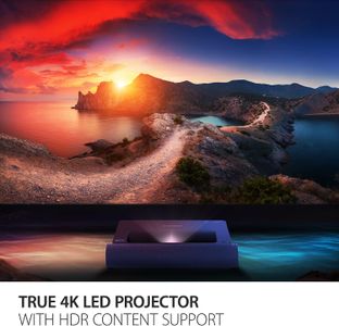 ViewSonic 4K Ultra Short Throw Projector – Black