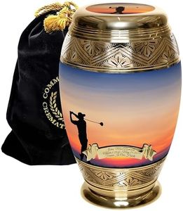 Golf Cremation Urns for Human Ashes Adult Male Decorative Urns for Ashes