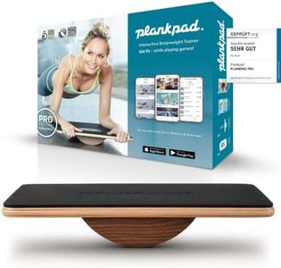 Plankpad PRO Get fit Playing Games & Workouts; Plank & Balance Board with free iOS/Android App & 10 Games; Dynamic Abs & Core Fitness Training; Only 3 Minutes a Day.