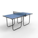 STAG WITH DEVICE Mini Series Table Tennis Table | Compact 12mm Indoor Ping Pong Table with Foldable Design, Easy Storage, Durable Frame & Net Set | Space-Saving Table for Home & Recreation
