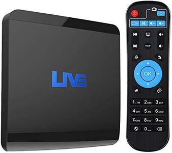 Android Box with 8600+ 4K Live Videos Built-in Dual Band 2.4G/5G WiFi, 4K HDR Video