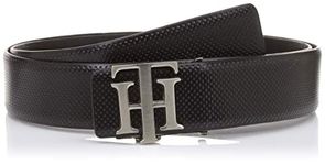 Tommy Hilfiger Men's Belt (8903496095708_Black_MEDIUM-90 CMS)