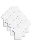 Jockey Men's T-Shirts Classic Crew Neck T-Shirt - 12 Pack - White - M