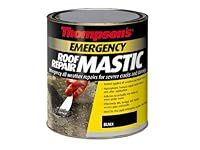 Ronseal TERRM750 Thompsons Emergency Roof Repair Mastic 750 ml, Black