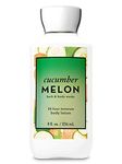 Bath & Body Works CUCUMBER MELON Shea & Vitamin E Body Lotion 8 oz / 236 mL